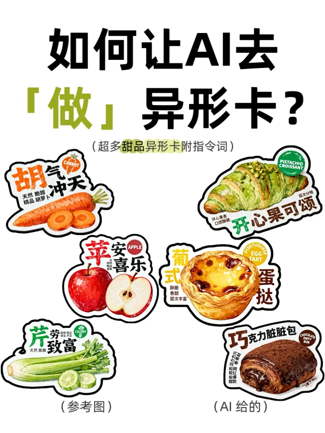 如何让AI做异形卡？（附指令词）