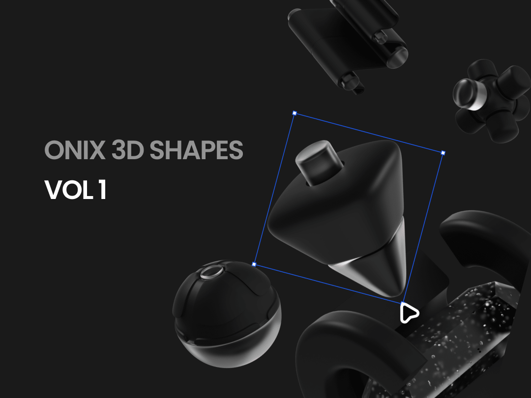 ONIX 3d图形figma免费素材下载