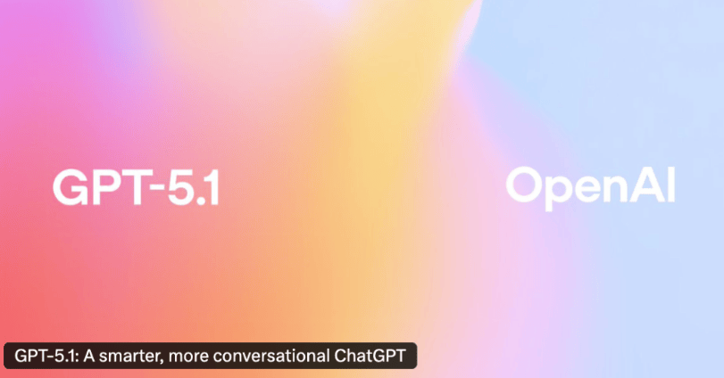 OpenAI 发布 GPT-5.1！更智能、更具对话感的 AI 模型正式上线