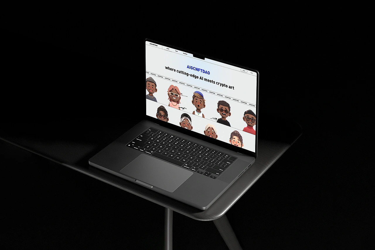 AIGCNFTDAO webUI DESIGN