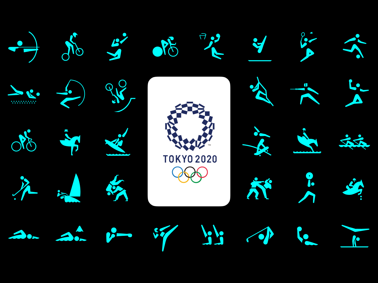 Tokyo 2020 东京奥运会赛事图标图标figma免费素材下载