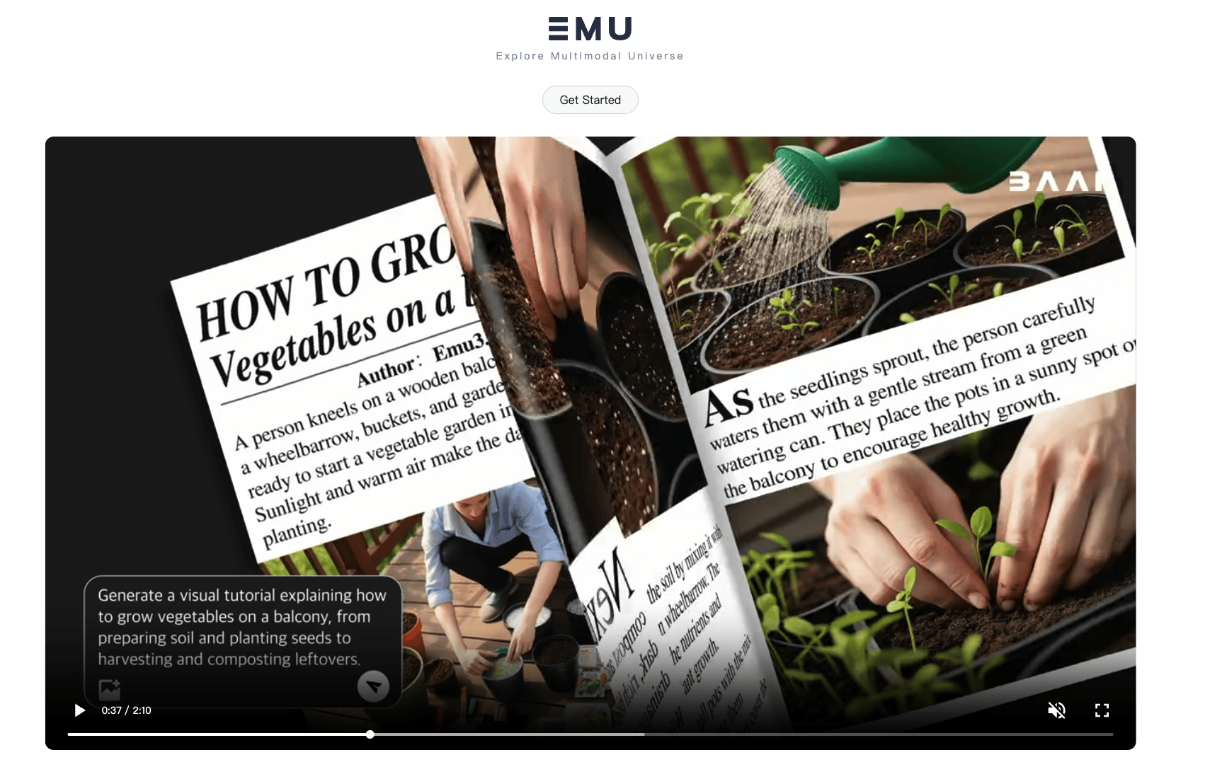 智源研究院推出Emu3.5：全球最强多模态世界模型，精准预测“下一秒”世界状态