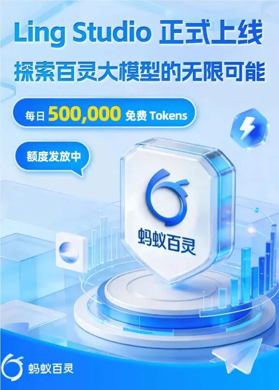 蚂蚁百灵发布 Ling Studio!官方大模型 Web 交互平台正式上线