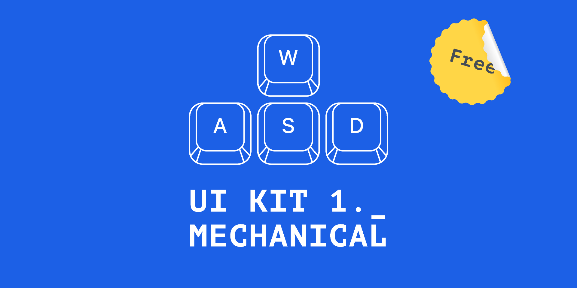 Mechanical UI 组件库figma素材下载