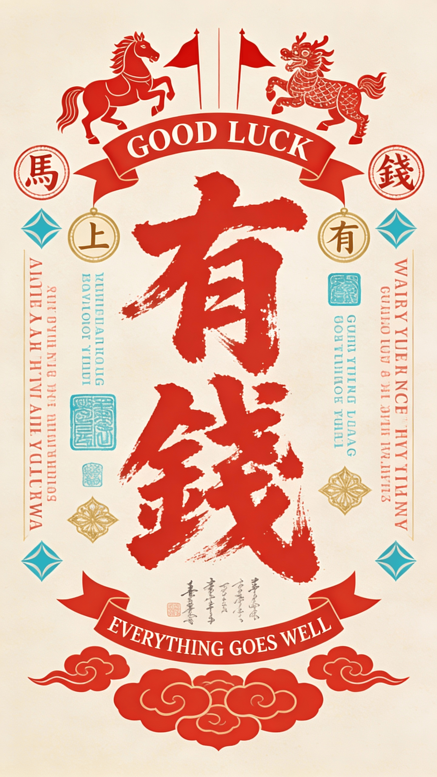 中式国潮文创设计风格字体设计AI提示词