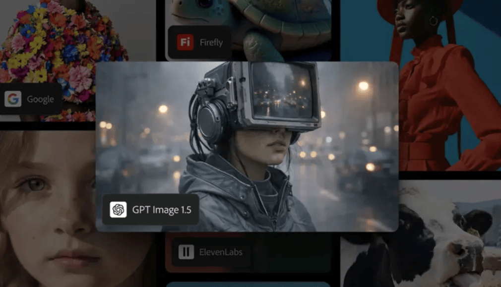 Adobe Firefly 集成 OpenAI GPT-Image 1.5打造多模态 AI 创作生态