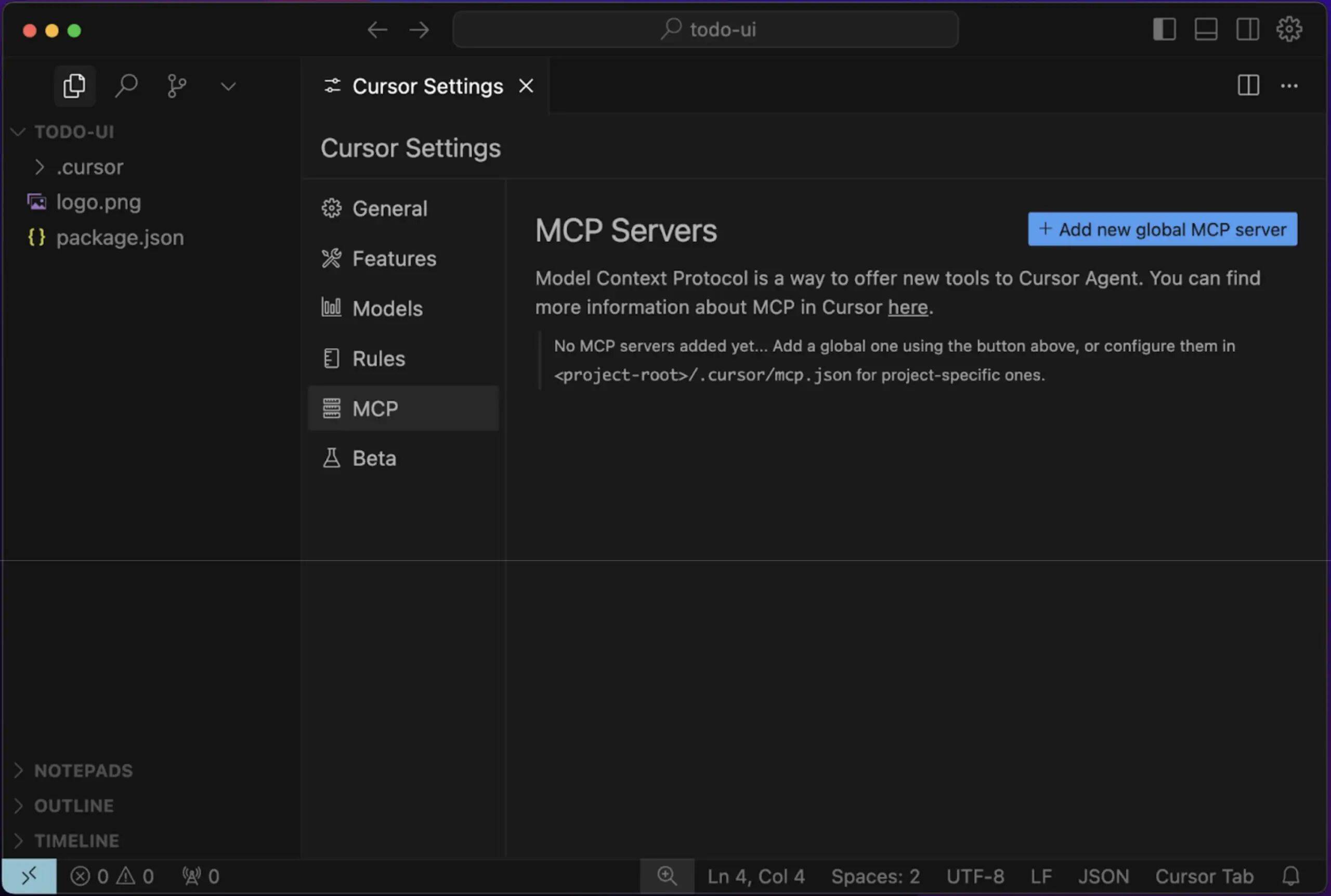 How to Add a New MCP Server to Cursor | Snyk