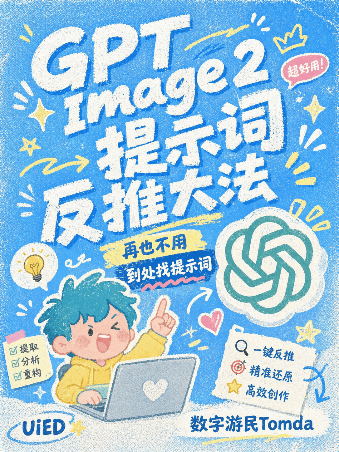 GPT Image 2 提示词反推大法