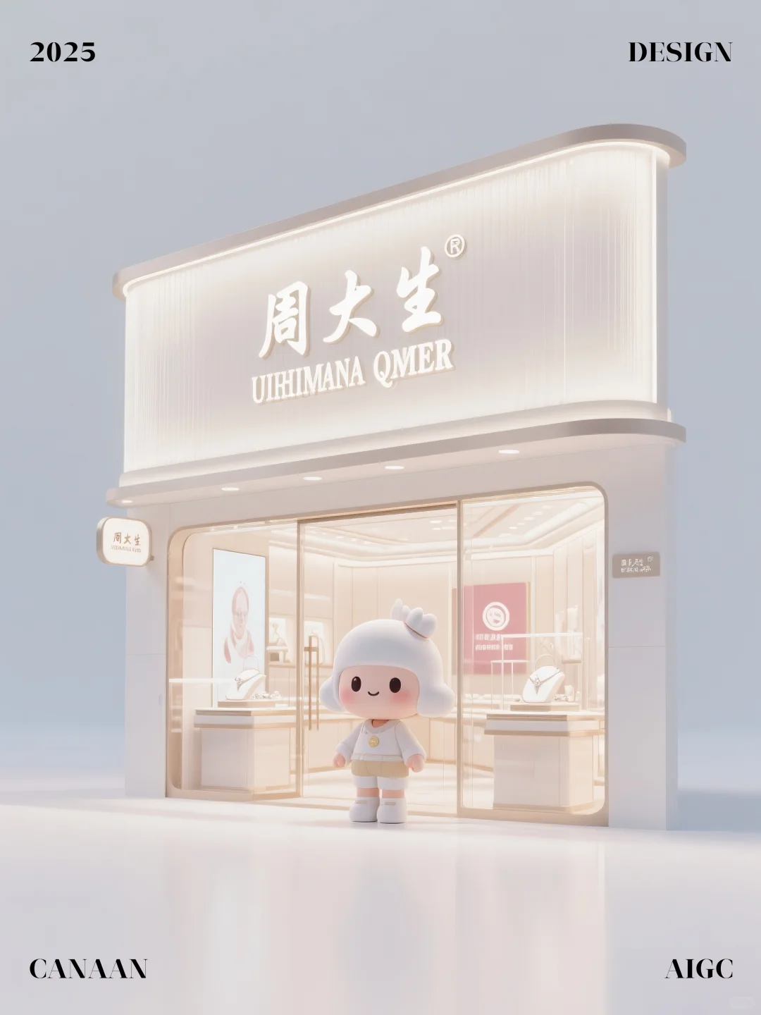 Q版品牌门店设计