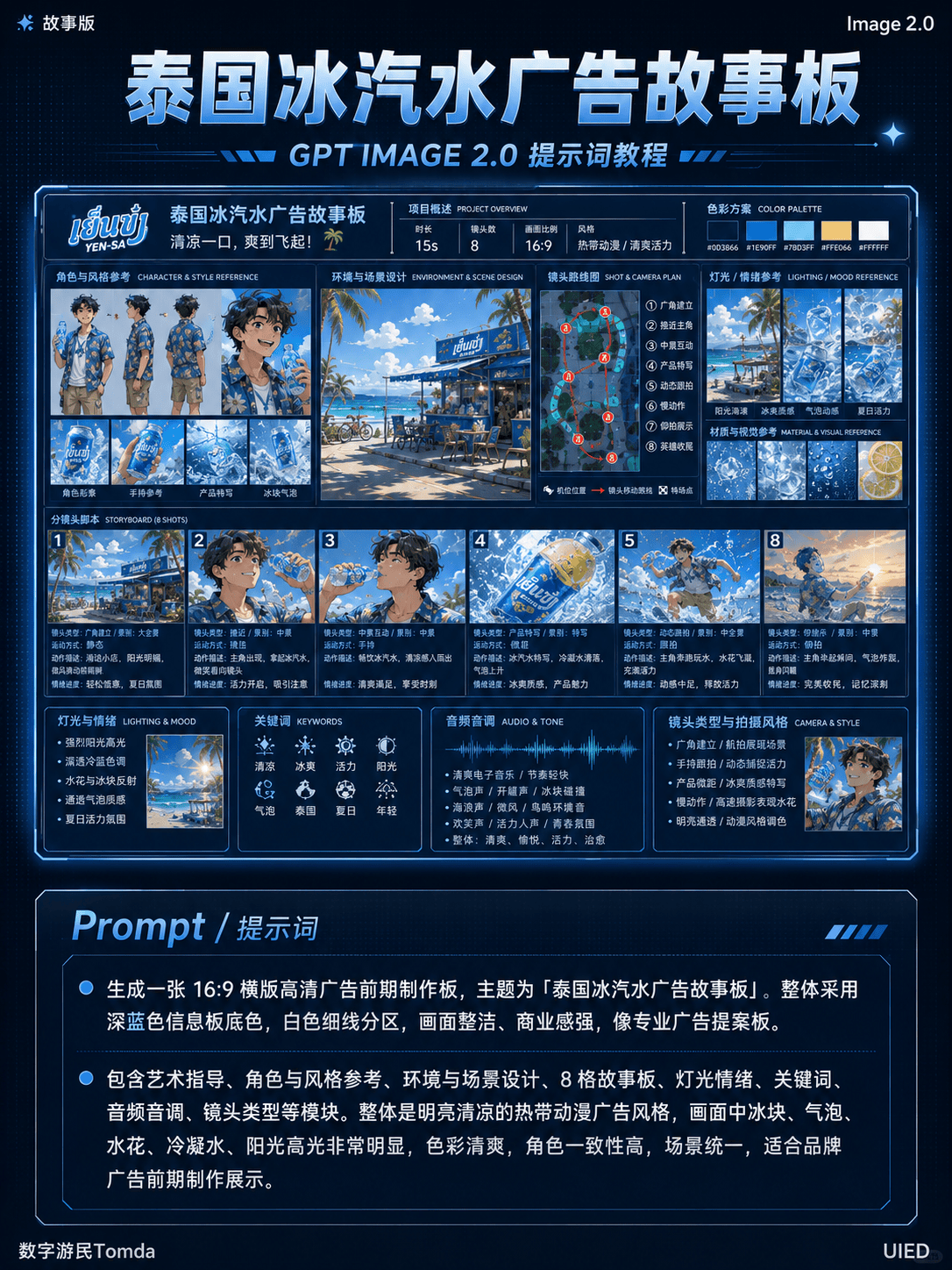 GPT-image-2的9种电影级别故事版！