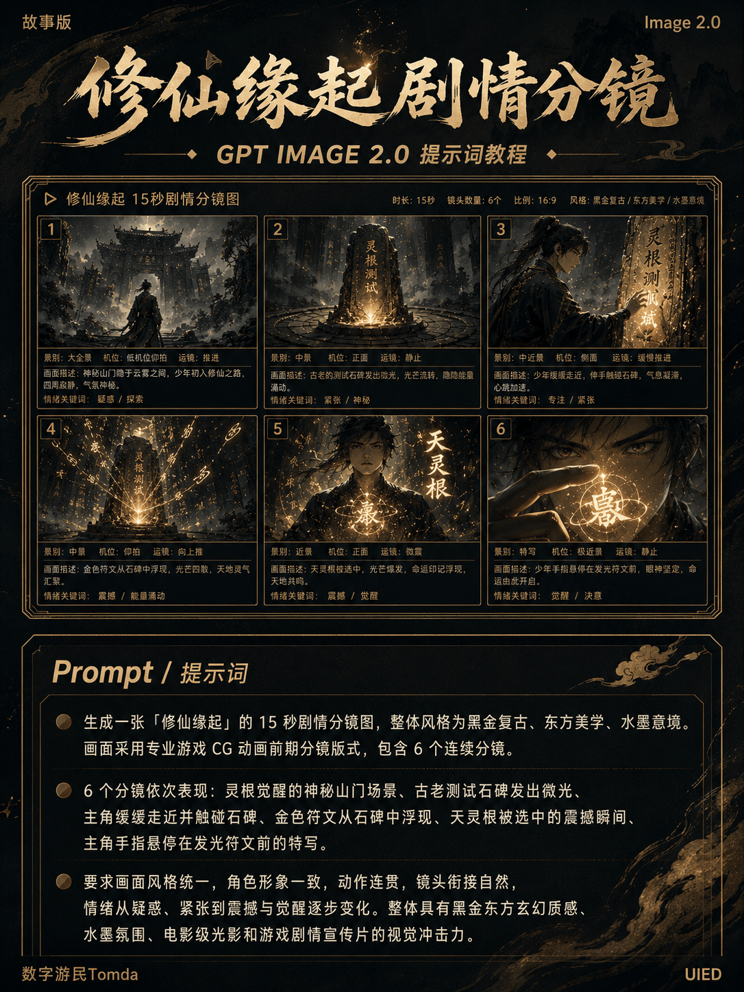 GPT-image-2的9种电影级别故事版！