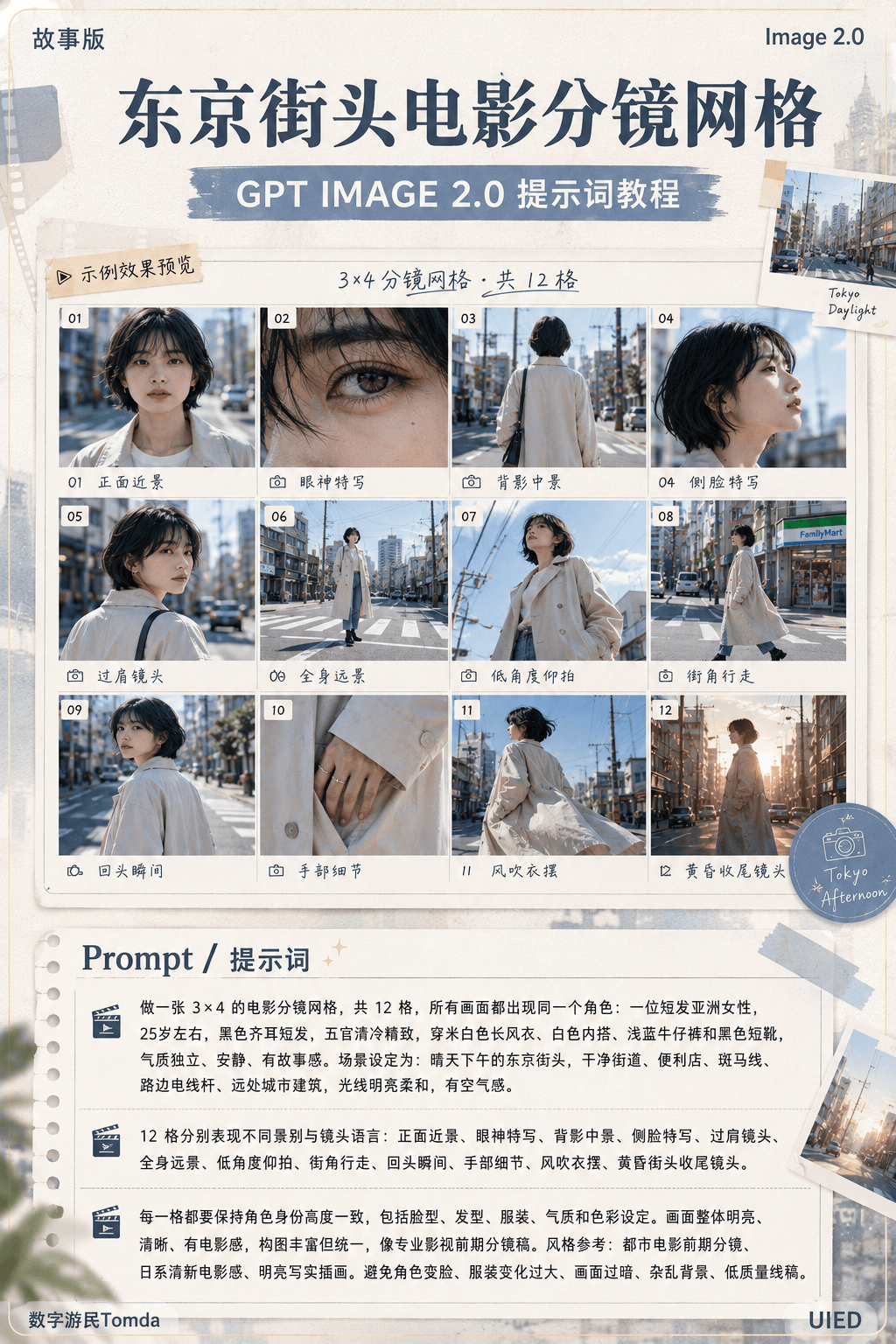 GPT-image-2的9种电影级别故事版！