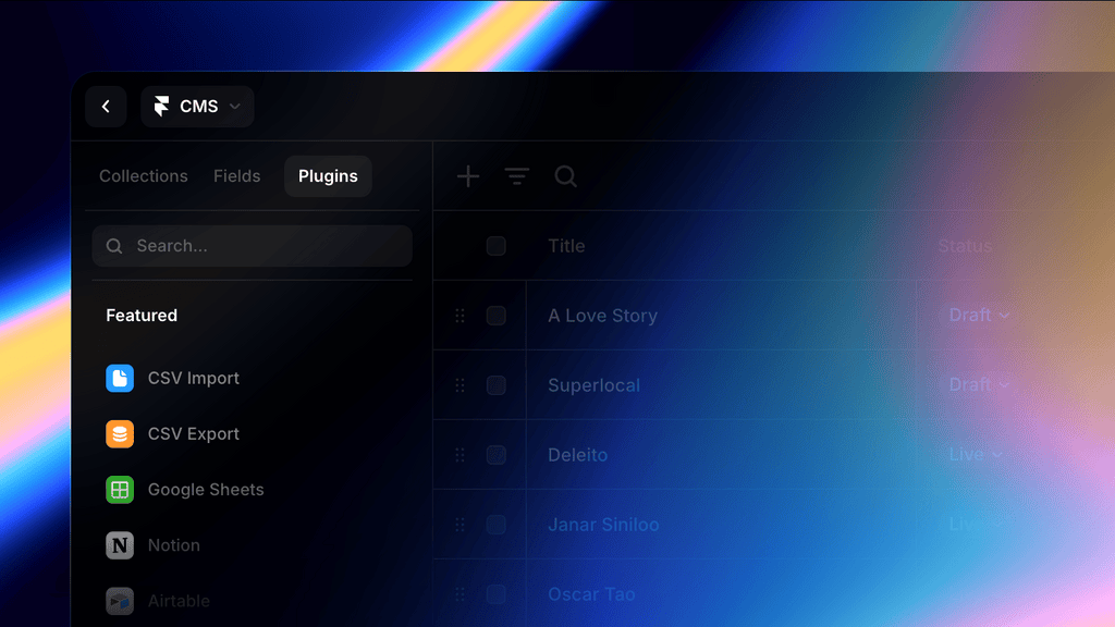 Framer 最近的着色器更新，真的很适合做品牌视觉