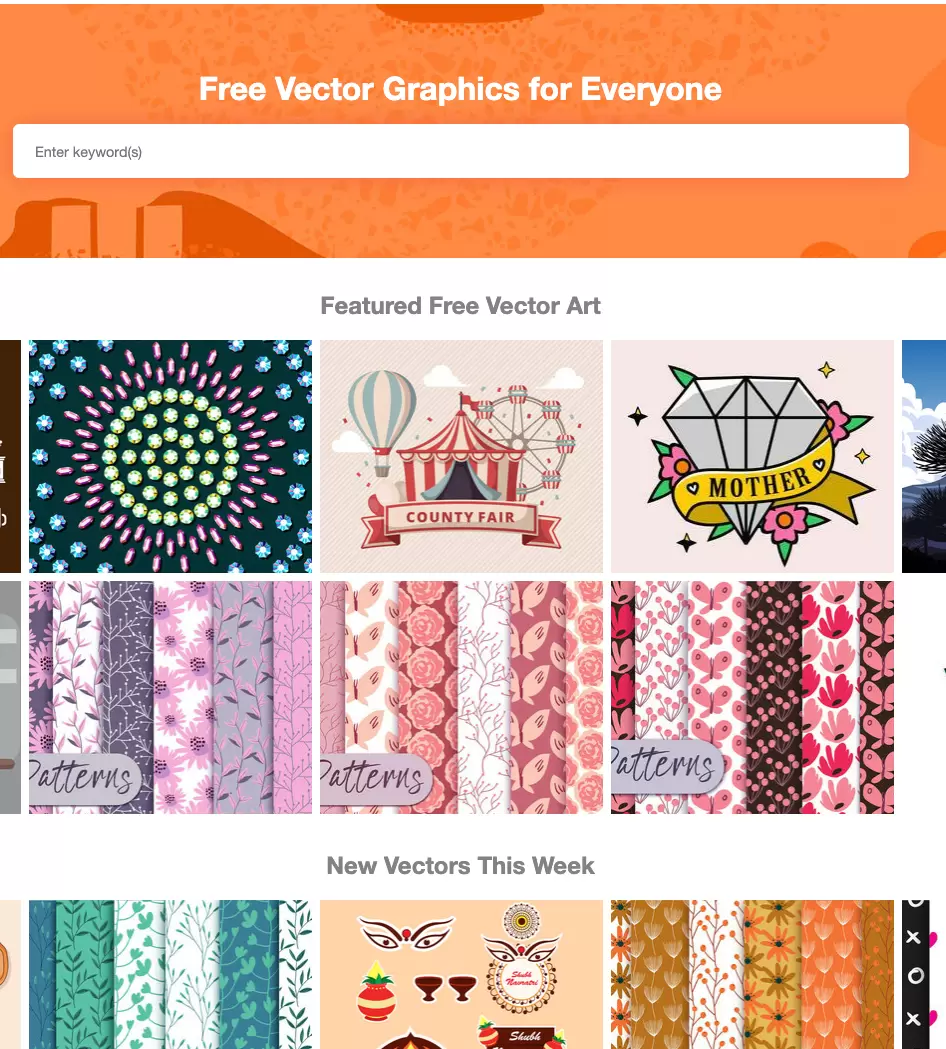 Vector4Free 免费矢量素材网站推荐海量 AI、EPS、SVG、PDF、CDR 矢量图资源免费下载